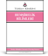 Turkiye Klinikleri Journal of Nursing Sciences